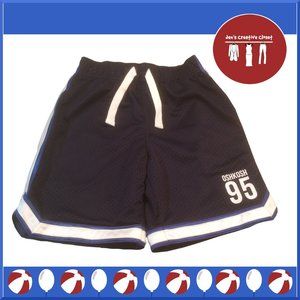 Boys OshKosh B'gosh Mesh Dark Navy Striped Shorts